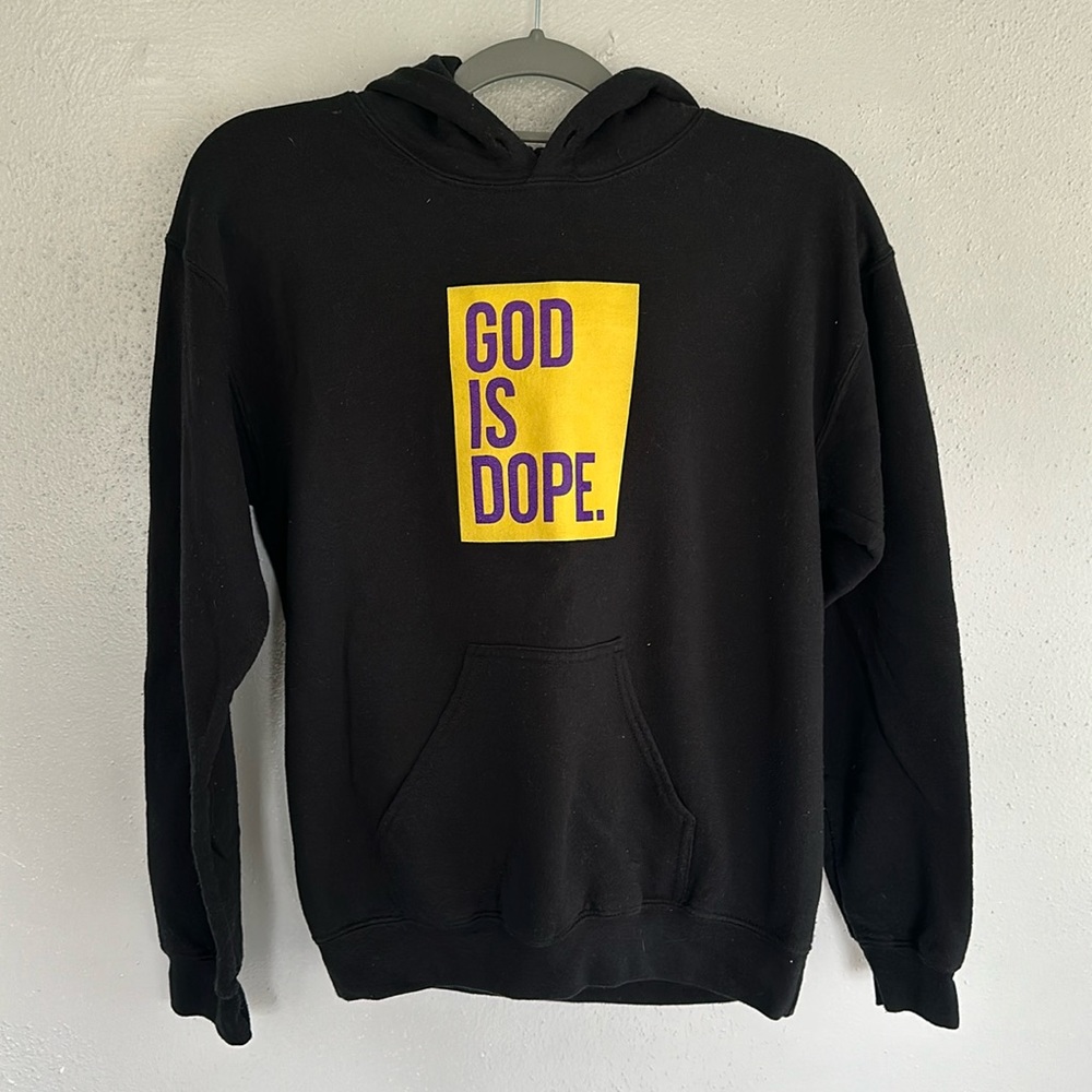 God is dope hoddie